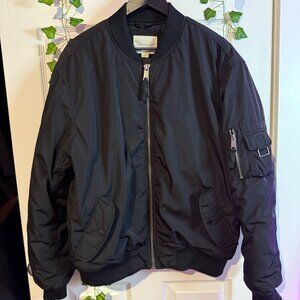 Aeropostale Black Bomber Jacket